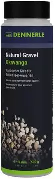 Dennerle Natural Gravel Okavango 500 Gramm Aquarieneinrichtung 4-8 Millimeter