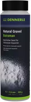 Dennerle Natural Gravel Bairaman 0,1-0,6 Millimeter 500 Gramm Aquarieneinrichtung