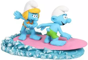 Aquadella Europet Schlümpfe auf dem Wasser Surf 1 Stk