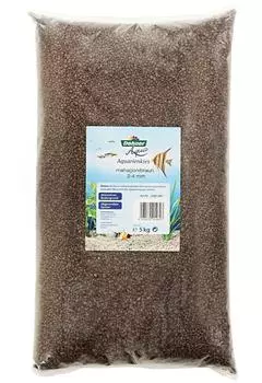 Dehner Aqua Aquariumkies, 2-4 mm, Dunkelrot