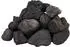 vidaXL Lavagranulat 10 kg Schwarz 5-8 cm