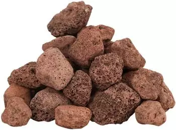 vidaXL Lavagranulat 10 kg Rot 3-5 cm