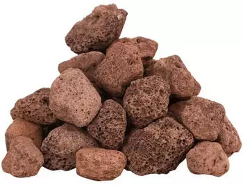 vidaXL Lavagranulat 25 kg Rot 3-5 cm