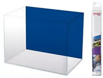 Amtra Fotorückwand Schwarz/Blau 60x30 cm