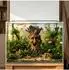 Relaxdays Aquariumdekoration Polyresin Braun Grün Ungiftig 23 cm x 12 cm x 11 cm