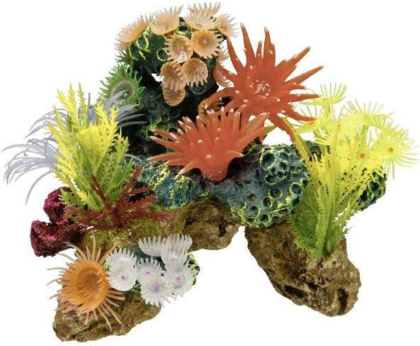 Nobby Koralle mit Pflanzen (19 x 15 x 15 cm)