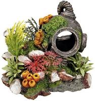 Nobby 28140, Nobby Aquariendekoration Helm mit Pflanzen