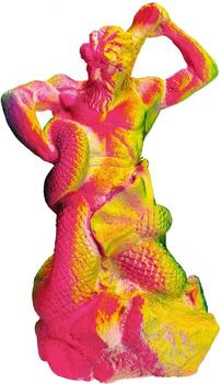 Nobby Aqua Ornaments "Griech. Figur" Neon (12,7 x 10,2 x 20,2 cm)