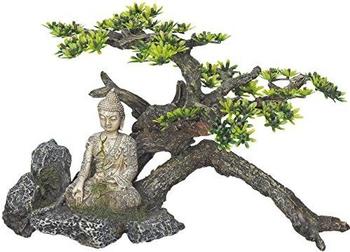 Nobby Aqua Ornaments Buddha mit Pflanzen (28470)