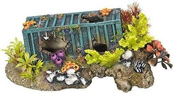 Nobby Aqua Ornaments Container mit Korallen mit Pflanzen (28494)