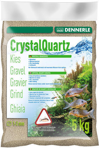 Dennerle Kristall-Quarzkies naturweiß 1-2mm 5kg