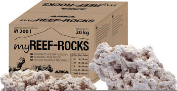 Arka Reef-Nature myReef-Rocks Natürliches Riff-Gestein 9-12cm 20kg