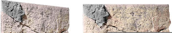 Back to Nature Slimline Basalt/Gneiss 80A 50x3x80cm
