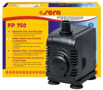 sera Filter- und Förderpumpe FP 750 für Süß- und Meerwasseraquarien (30600)
