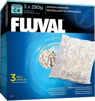 Fluval Ammoniak Entferner C4 3x290g