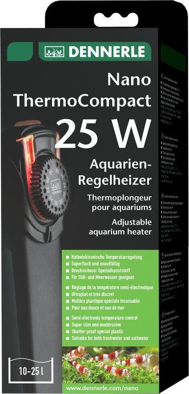 Regel-Heizer für Aquarien von 10-25 Liter Dennerle 5697 Nano Heater Compact 25 Watt