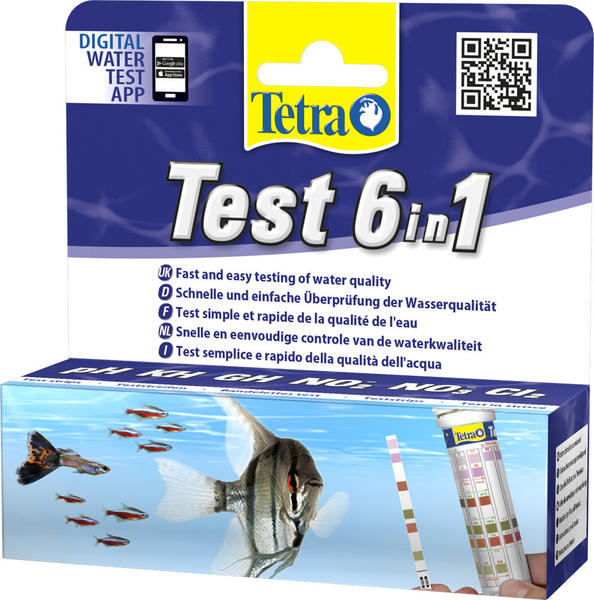 Tetra Test Teststreifen 6 in 1 10 Streifen