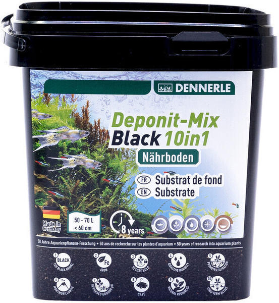 Dennerle Deponit-Mix Black 10in1 2,4kg