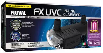 Fluval FX UVC In-Line Wasserkl&auml;rer