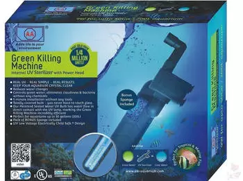 AA Aquarium Green Killing Machine UV-Wasserkl&auml;rer 9W