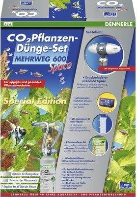Dennerle CO2 Pflanzen-Dünge-Set MEHRWEG 600 Space Special Edition Plus