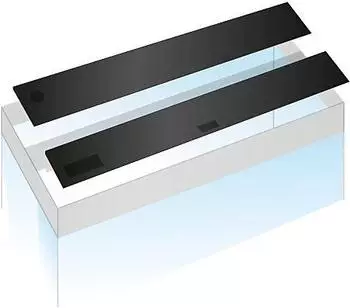 Juwel Aquarium Juwel Klappensatz Vision 180 schwarz