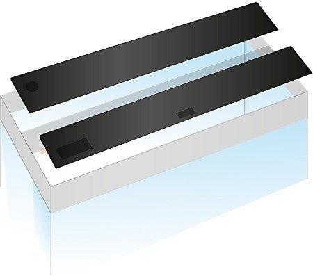 Juwel Aquarium Juwel Klappensatz Vision 180 schwarz