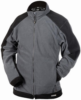 Dassy Fleecejacke Damen Kazan PES16 Zementgrau/Schwarz