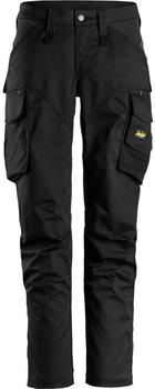 Snickers Workwear Damen AllroundWork Stretch Arbeitshose ohne Kniepolster Schwarz2