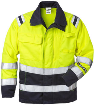 Fristads Flamestat High Vis Jacke Kl. 3 4175 ATHS Warnschutz-Gelb/Marine