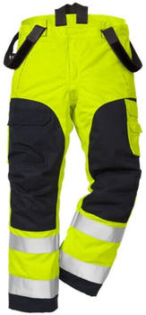 Fristads Flammschutz-Hose Flamestat High Vis Winterhose Kl. 2 2085 ATHS Warnschutz-Gelb/Marine