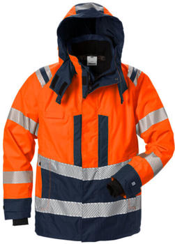 Fristads High Vis Airtech® Außenjacke Kl. 3 4515 GTT Warnschutz-Orange/Marine