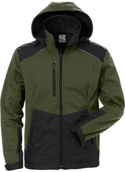 Fristads Softshell-Winterjacke 4060 CFJ Army Grün/Schwarz