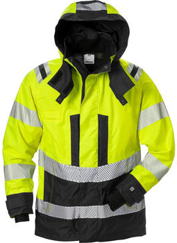 Fristads High Vis Airtech Außenjacke Damen Kl. 3 4518 GTT Warnschutz-Gelb/Schwarz