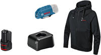 Bosch beheizbare Sweatjacke / Heizjacke GHH 12+18V XA (Full Version) incl. Akku, Gr.