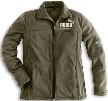 Puma Workwear Softshell-Jacke Champ olive/schwarz
