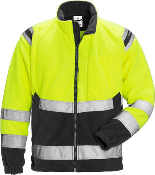 Fristads High Vis Fleecejacke Kl. 3 4041 FE Warnschutz-Gelb/Schwarz