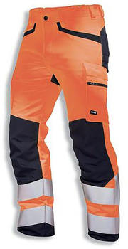 uvex Flash + Storm 7432 Herren-Arbeitshose orange