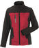 Planam Damen Stretch-Hybridjacke Norit rot/schwarz