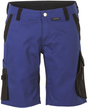 Planam Damen Stretch-Shorts Norit kornblau/schwarz