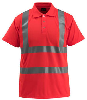 Mascot Polo-Shirt Bowen Hi-vis Rot 50593-976-222