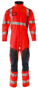 Mascot Overall mit Knietaschen Accelerate Safe hi-vis Rot/Schwarzblau