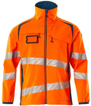 Mascot Soft Shell Jacke Accelerate Safe hi-vis Orange/Dunkelpetroleum Mascot Soft Shell Jacke Accelerate Safe hi-vis Orange/Dunkelpetroleum
