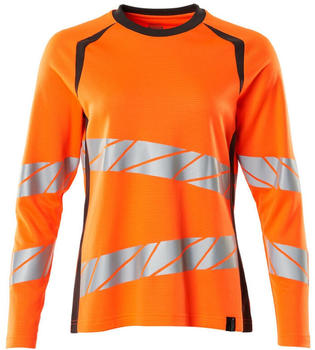 Mascot T-Shirt Langarm Accelerate Safe hi-vis Orange/Dunkelanthrazit-One