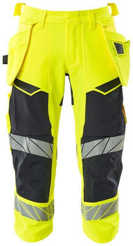 Mascot Dreiviertel-Hose mit Hängetaschen Accelerate Safe hi-vis Gelb/Schwarzblau