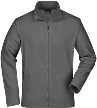 James & Nicholson Basic Fleecejacke JN766 carbon