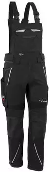 Qualitex Workwear Iron Latzhose schwarz