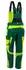 Qualitex Workwear Iron Latzhose grün/gelb