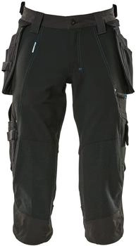 Mascot Dreiviertel-Hose mit H&auml;ngetaschen Advanced Schwarz
