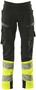 Mascot Hose Accelerate Safe mit Schenkeltaschen Schwarz/Hi-vis Gelb 19379-510-0917